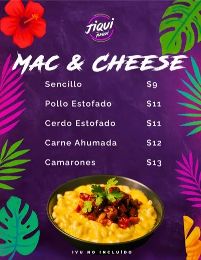 Men&uacute; p&aacute;gina 14