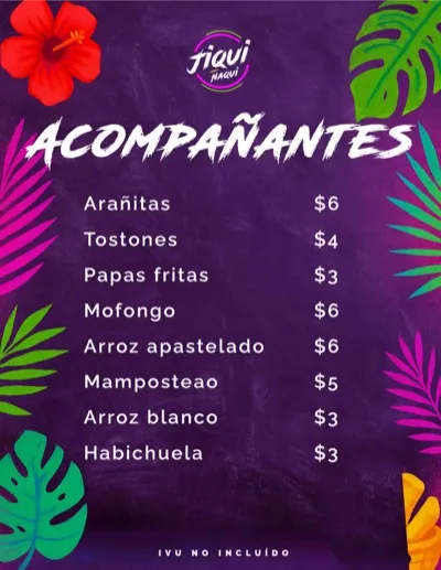 Men&uacute; p&aacute;gina 16